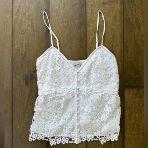Abercrombie lace tank top - Like New!